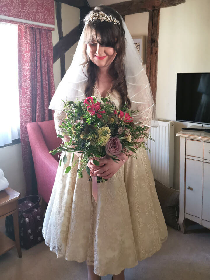 Bride is ready