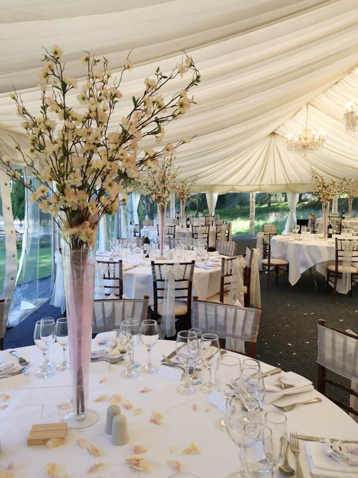 Guest Tables at Seckford Hall
